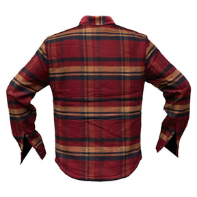Holy Freedom Redford lined shirt red SHIRTS Holy Freedom