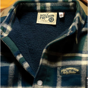 Holy Freedom Macleod lined shirt green SHIRTS Holy Freedom