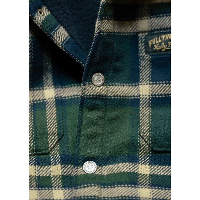 Holy Freedom Macleod lined shirt green SHIRTS Holy Freedom