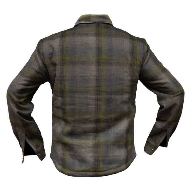 Holy Freedom Bear lined shirt gray SHIRTS Holy Freedom