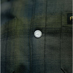 Holy Freedom Bear lined shirt gray SHIRTS Holy Freedom