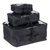 Army Surplus Organizer transparent set 3pcs black CAMPING AND OUTDOOR Army Surplus