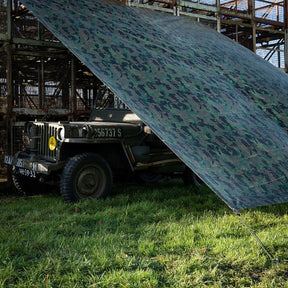 Army Surplus Tarpaulin Wooland CAMPING AND OUTDOOR Army Surplus