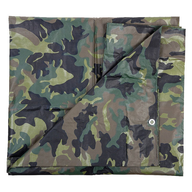 Army Surplus Tarpaulin Wooland CAMPING AND OUTDOOR Army Surplus