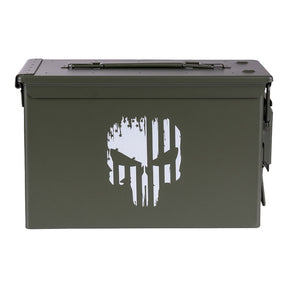 Army Surplus Ammo Punish Skull box black WORKSHOP MISC Army Surplus
