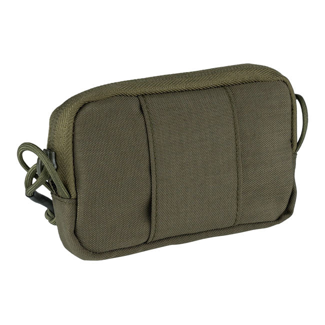 Army Surplus EDC Tactical Pouch + belt loop green LUGGAGE RACKS Army Surplus