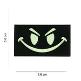 Army Surplus Laser Cut Evil Smiley patch PATCHES Army Surplus