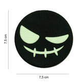 Army Surplus Laser Cut Face Evil Smiley patch PATCHES Army Surplus
