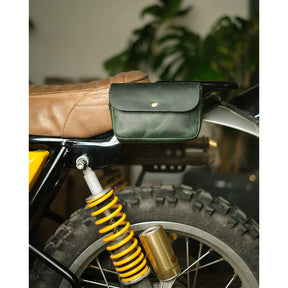 Trip Machine Sidekick Moto Pouch forest green TOURING LUGGAGE Tripmachine