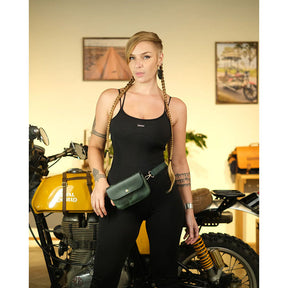 Trip Machine Sidekick Moto Pouch forest green TOURING LUGGAGE Tripmachine