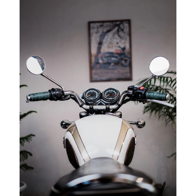 Trip Machine, handlebar grip wraps. Forest Green perforated GRIPS Tripmachine