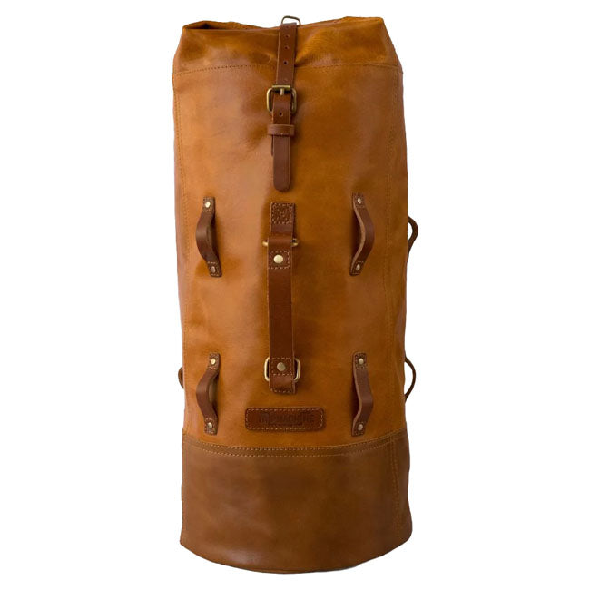 Trip Machine, Military duffle bag. Vintage Tan TOURING LUGGAGE Tripmachine