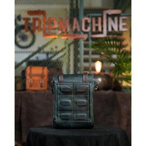 Trip Machine, tank and tail bag. 4.4 liter. Forest Green TOURING LUGGAGE Tripmachine