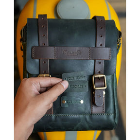 Trip Machine, tank and tail bag. 4.4 liter. Forest Green TOURING LUGGAGE Tripmachine