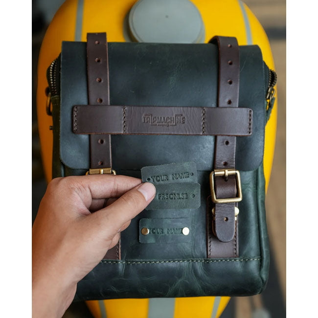Trip Machine, tank and tail bag. 4.4 liter. Forest Green TOURING LUGGAGE Tripmachine