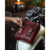 Trip Machine, tank and tail bag. 4.4 liter. Cherry TOURING LUGGAGE Tripmachine