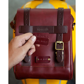 Trip Machine, tank and tail bag. 4.4 liter. Cherry TOURING LUGGAGE Tripmachine