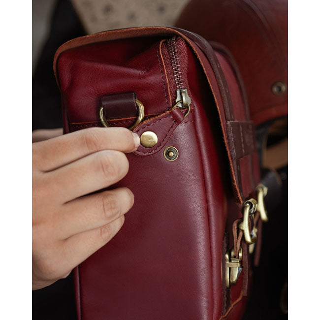 Trip Machine, tank and tail bag. 4.4 liter. Cherry TOURING LUGGAGE Tripmachine