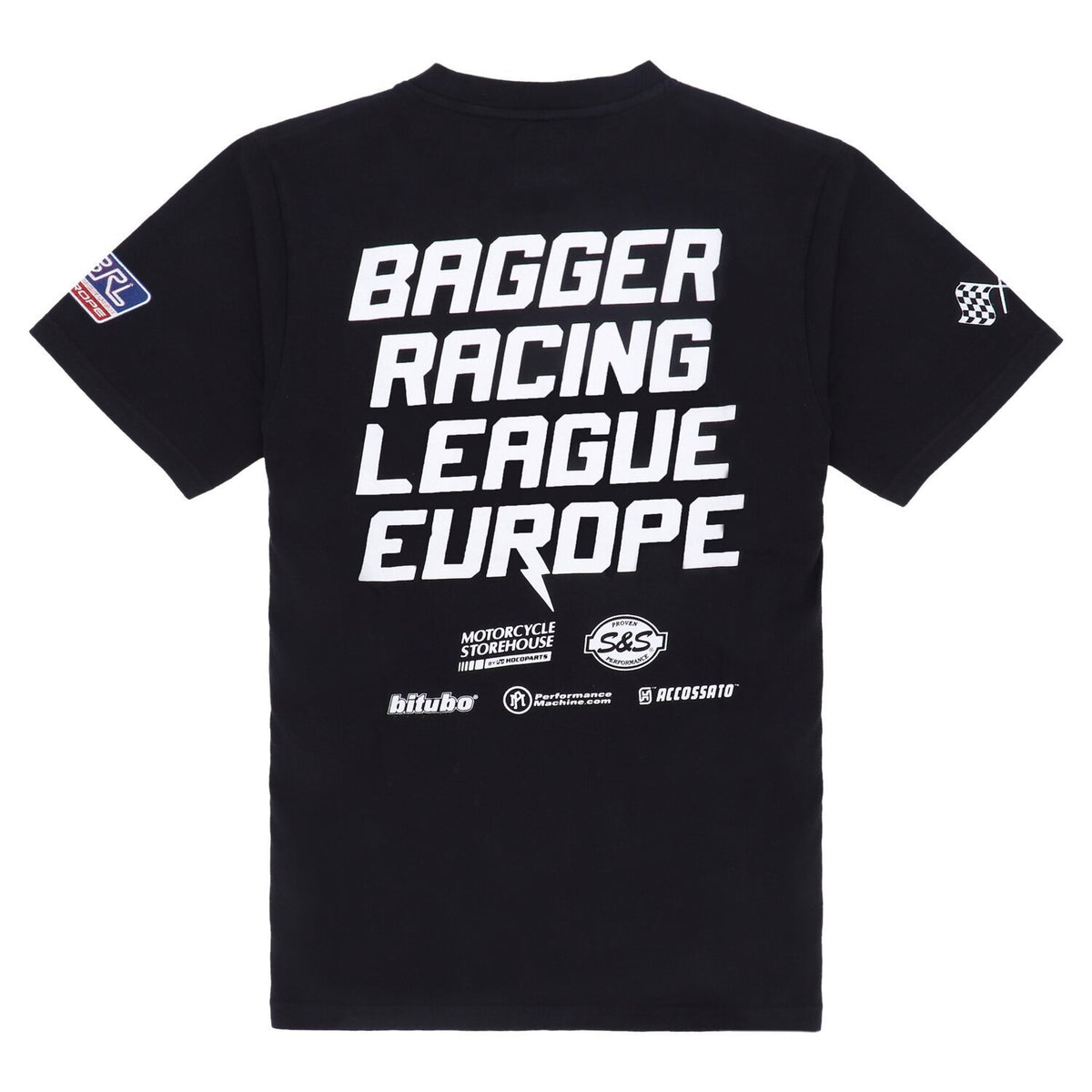 Roeg x BRL Europe T-shirt, Black T-Shirt Roeg
