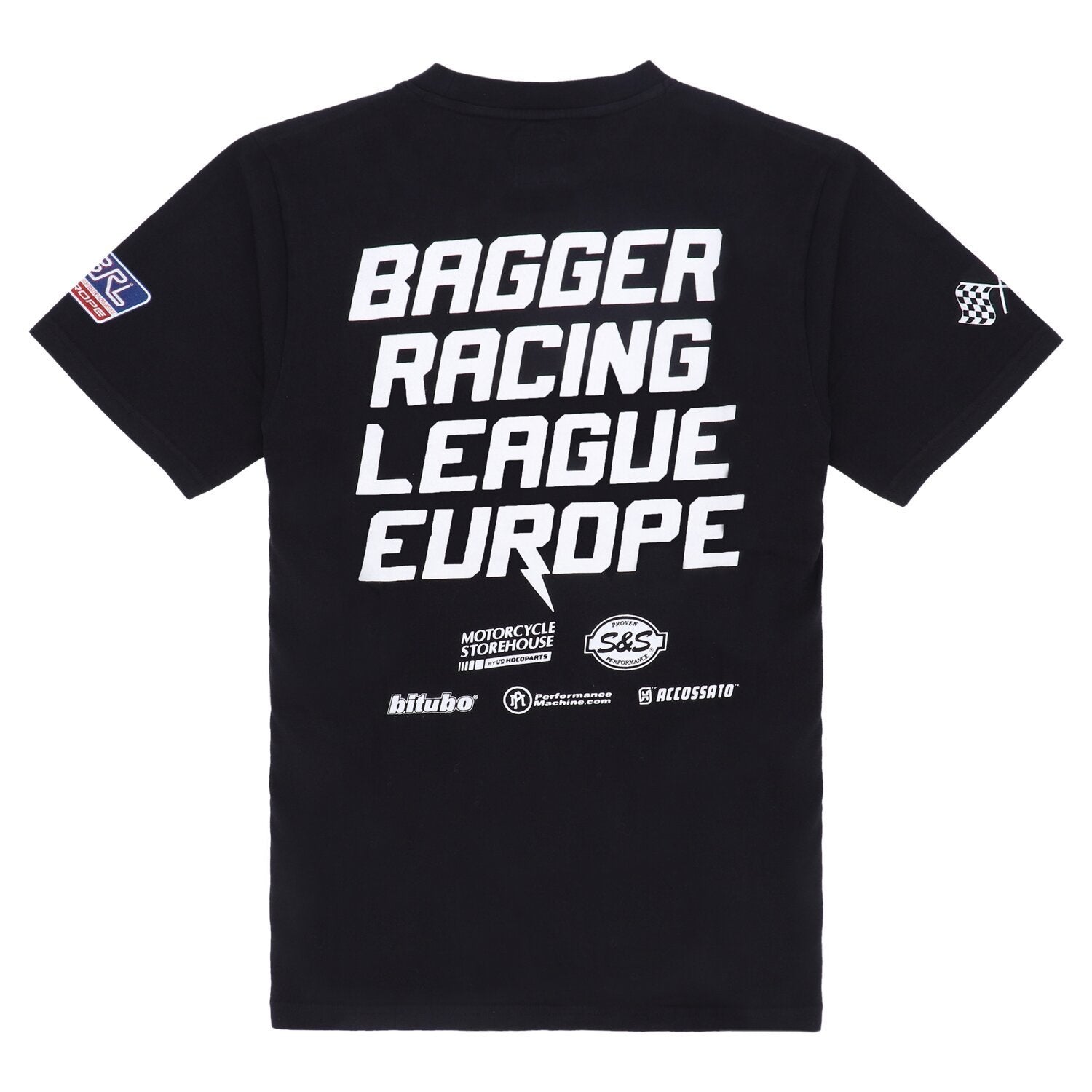 Roeg x BRL Europe T-shirt, Black T-Shirt Roeg