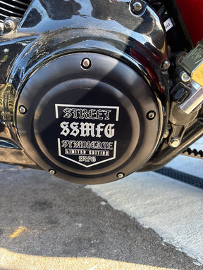 Street Syndicate Mfg Derby Cover for Harley-Davidson Milwaukee-Eight Bagger Derby Cover Street Syndicate Mfg