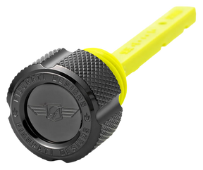 Dipstick S/S Knurled Black Ra/Rh21 Up Oil Dipstick Figurati Designs Default Title