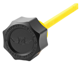 Dipstick Alu Curved Black Flh/T17 Up Oil Dipstick Figurati Designs Default Title