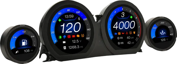 Koso North America HD-03X TFT Gauge Set - 14-23 Touring Gauge Koso North America
