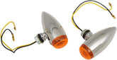 Drag Specialties Smooth Bullet Led Amber ACCESSORY LIGHT GROUP Drag Specialties