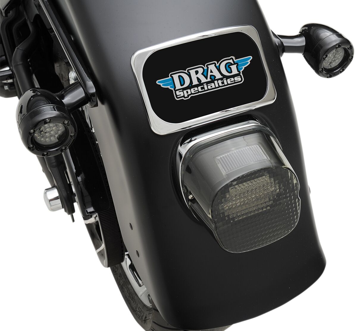Drag Specialties 3 Hole License Frame LICENSE PLATE GROUP Drag Specialties