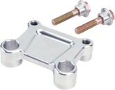 Ultra T-Bar Adapters - 99+ Street Glide RISERS ACCESSORIES Biltwell Inc. Raw