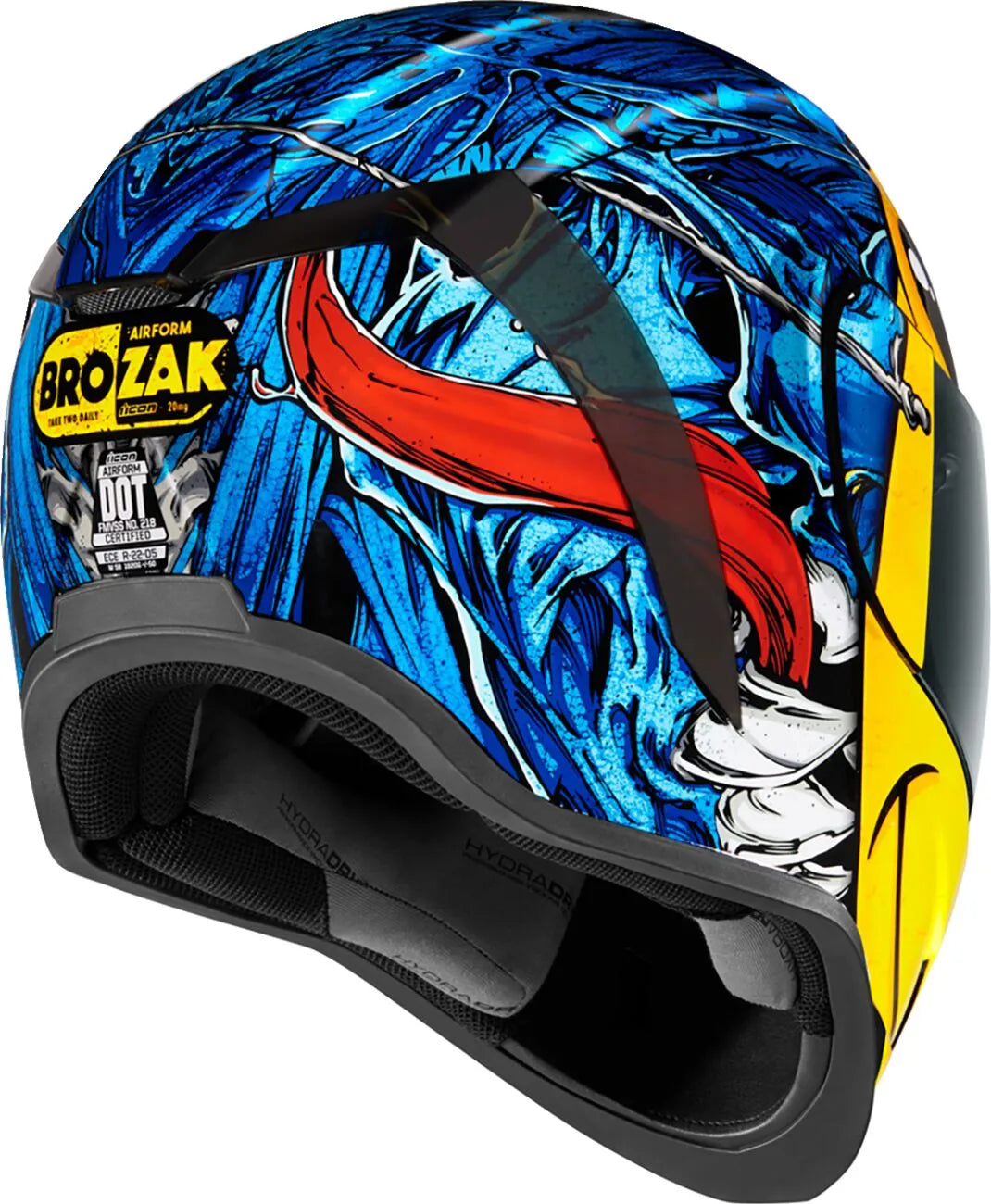 Airform Brozak, Blue Full Face Helmet Icon