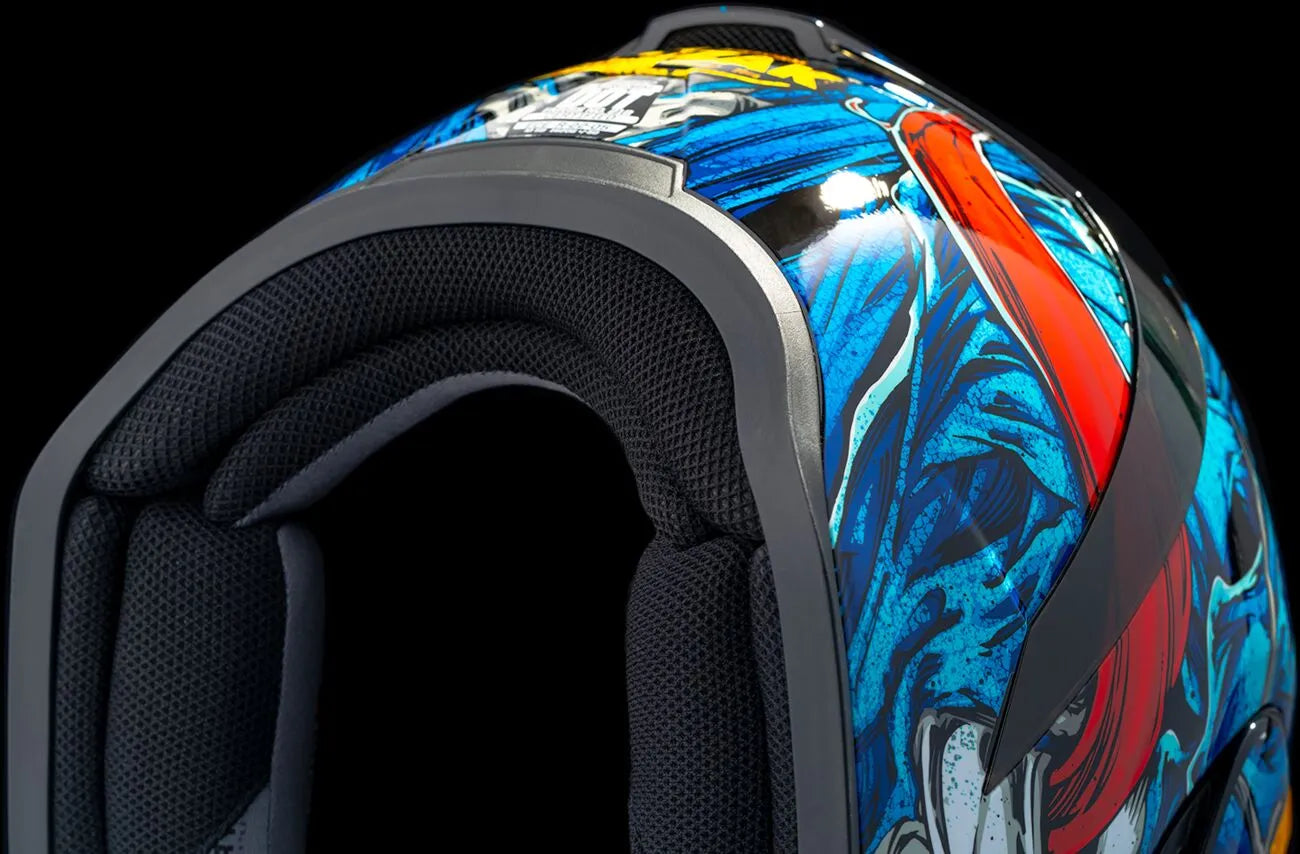 Airform Brozak, Blue Full Face Helmet Icon