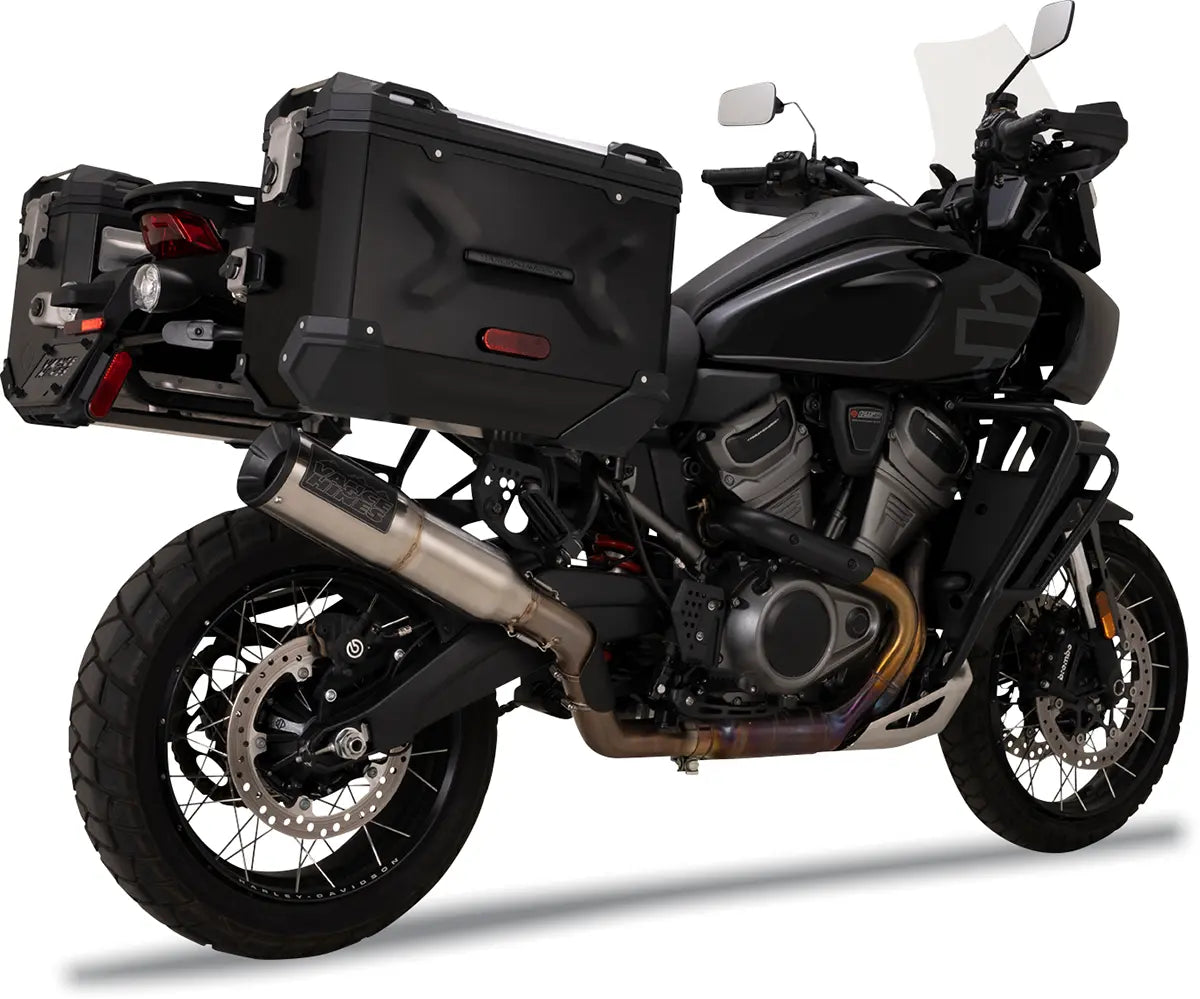 Adventure Hi-Output 450 - Pan America Slip-On Exhaust Vance & Hines