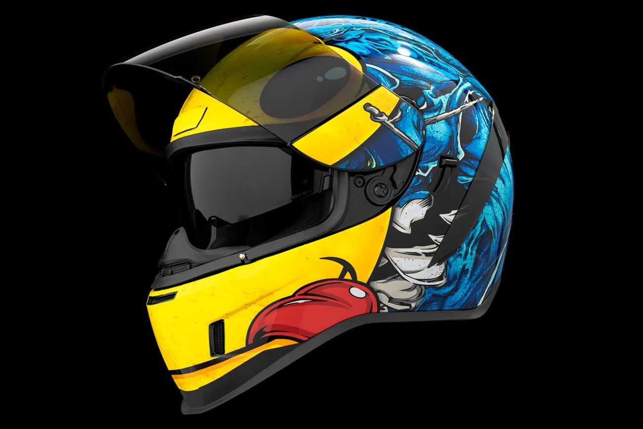 Airform Brozak, Blue Full Face Helmet Icon