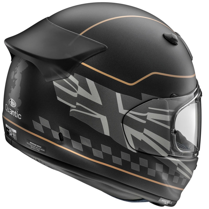 Helmet ARAI QUANTIC DARK CITIZEN, Black