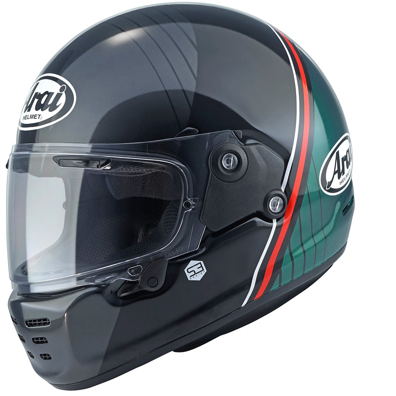 Helmet ARAI CONCEPT-XE Temu, Green