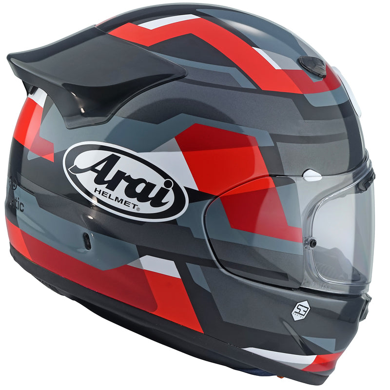 Helmet ARAI QUANTIC Abstract, Red