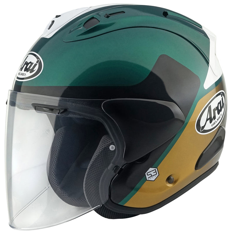 Arai SZ-R EVO Helmet, Legante Green