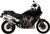 Adventure Hi-Output 450 - Pan America Slip-On Exhaust Vance & Hines Brushed