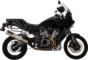 Adventure Hi-Output 450 - Pan America Slip-On Exhaust Vance & Hines Brushed