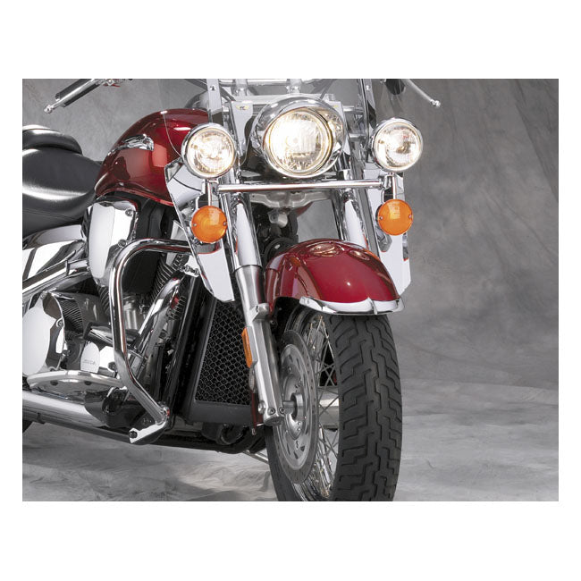 Nc Cast Front Fender Tip Set Chrome Fender Tips National Cycle