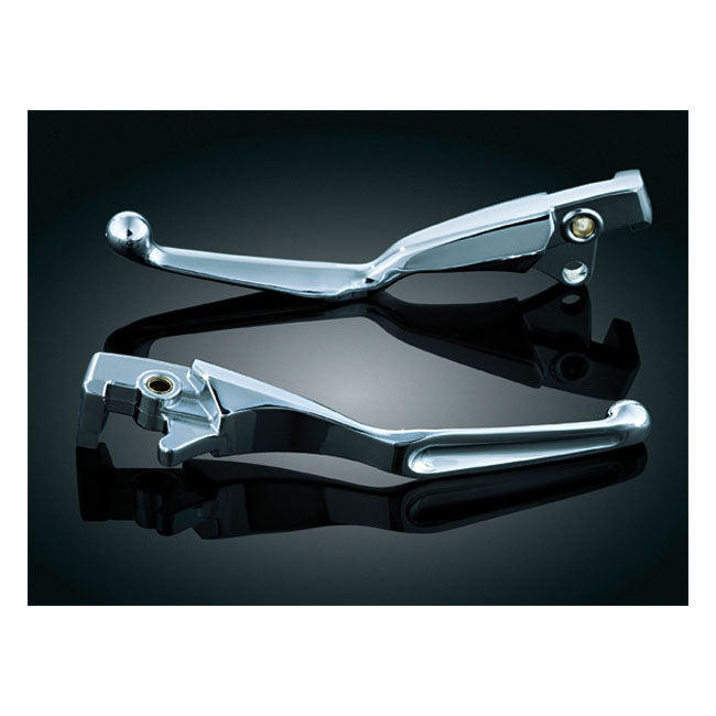 Kuryakyn, Wide style levers chrome HANDLEBAR LEVER SETS Kuryakyn