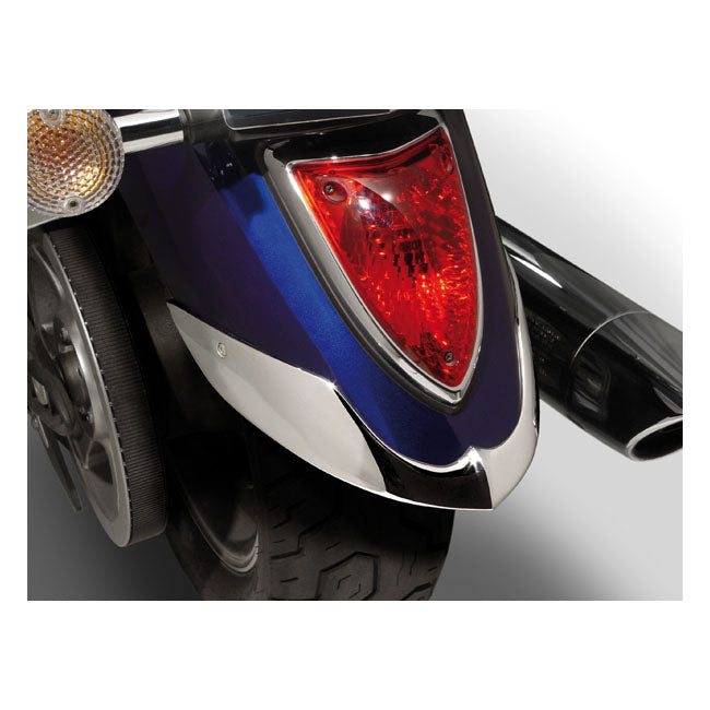 Nc Cast Rear Fender Tip Chrome Fender Tips National Cycle