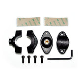 Nc, 1 1/4" (31mm) Quickset Handlebar Mount Kit. Black Windshield Mount Kits National Cycle