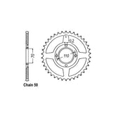 JT Rear Sprocket 246.35 SPROCKETS REAR WHEEL Jt Sprockets