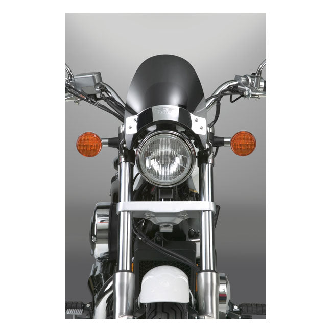 National Cycle Flyscreenr Ls Dark Tint, Chrome Windshields National Cycle