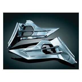 Kuryakyn, Louvered battery box covers chrome BATTERY MISC Kuryakyn
