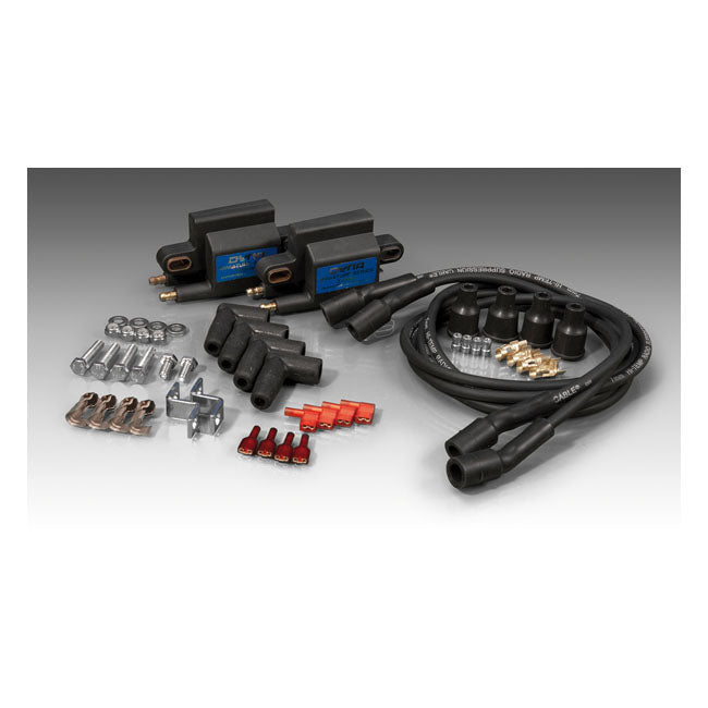 Dyna 3 ohm mini coils, single plug/output. Black COILS Dynatek