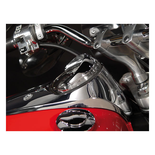 Nc Cast Speedometer Visor Chrome Speedometer Trims National Cycle